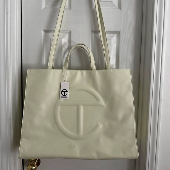 NWT RARE Telfar Large Glue Shopping Bag - Picture 4 of 11